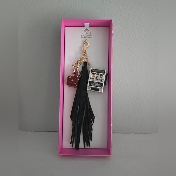 NWT Atterri Novelty Bag Charm/Keychain - Picture 1 of 2